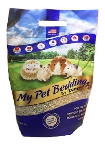 Sustrato De Papel My Pet Bedding 4lt Razas Mascotas