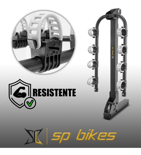 Imagen 2 de 10 de Rack Portabicicletas Hollywood Traveler P/4 Bicicletas