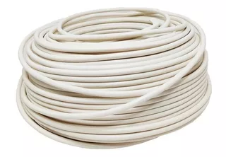 Cable Electrico Cca Calibre 8 Blanco 100 Metros