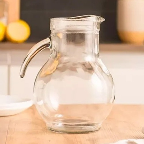 Jarra para bebidas Rigolleau Vallarta color transparente hecha de vidrio de 1500mL