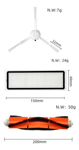 Filtro Hepa Para 1c 1t 2c Stytj01zhm Skv4093gl Para Robot F9