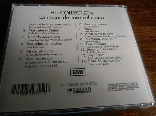 Cd -jose Feliciano-hit Collectión. Ljp (Usado)