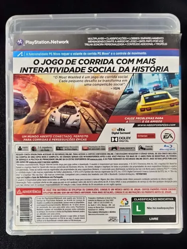 Need for Speed Most Wanted - PS3 (SEMI-NOVO)