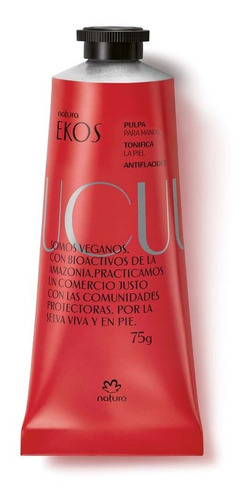 Imagen 1 de 2 de Natura Ekos Pulpa Manteca Hidratante Para Manos Ucuuba 75 G