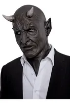 Comprar Máscara Diablo Lucifer Mephistopheles Halloween Color Gris oscuro Demonio