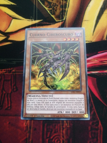 Cuerno Ciberoscuro Común Yu-gi-oh! Original Konami