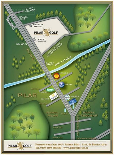Imagen 15 de 15 de Terreno De 1136 Mts En Pilar Golf Club