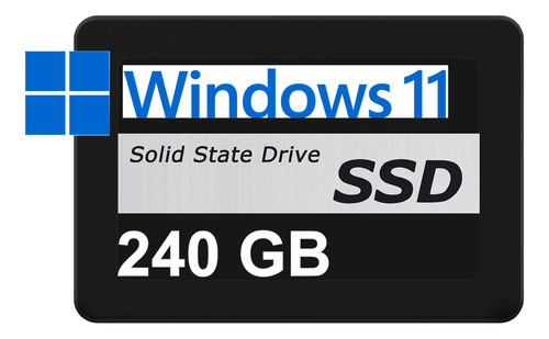Ssd 240gb Com Windows 11 Instalado 