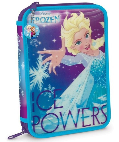 Cartuchera Canopla 2 Pisos Frozen 2 Ice Power 46135