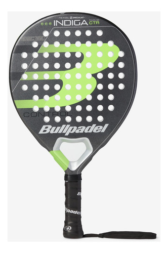 Pala De Padel Bullpadel Indiga Ctr 23 Color Negro