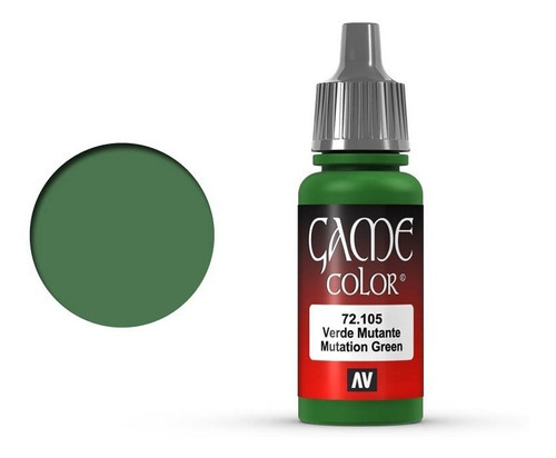 Game Color 17ml.105-verde Mutante