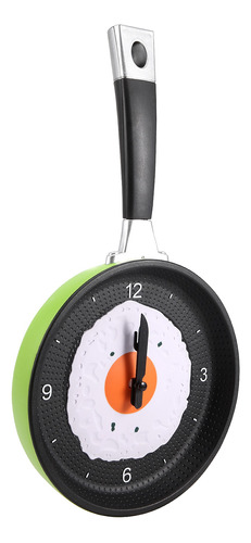 Reloj De Sartén Con Huevo Frito, Novedoso Coche De Cocina Co