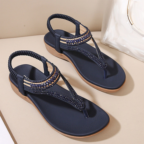 Sandalias De Verano Para Mujer Sandalias Planas Sin Cordones