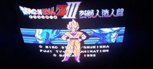 Juego Dragón Ball Z 3 Para Nintendo Famicom (orig/jap) Impor (Usado)