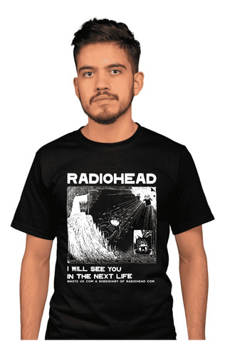 Playera Radiohead Kid A Ok Computer Thom Yorke El Rockerito 