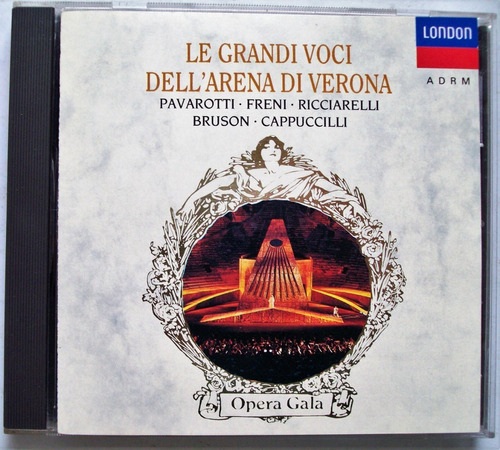 Le Grande Voci Dell'arena Di Verona Cd London Cd  (x) 