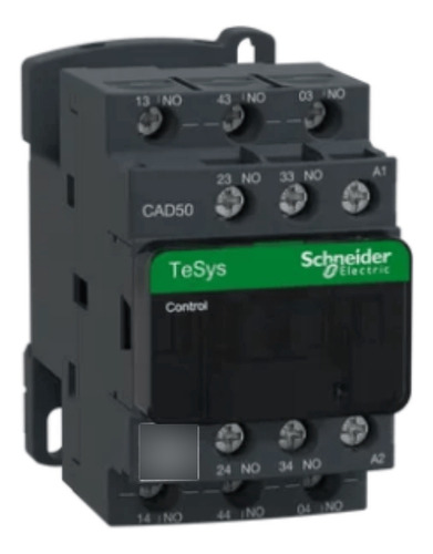 Contactor auxiliar 220v 50/60hz 5na CAD-50m7 Schneider