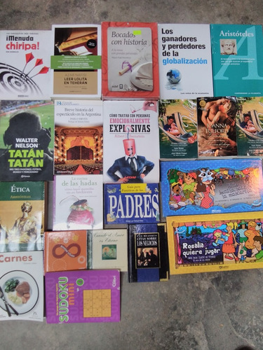 Lote X 21 Libros - Usados - Surtidos 