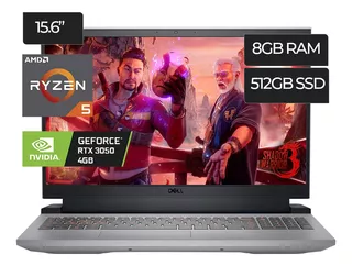 Laptop Gaming Dell G15re 15.6 R5 16gb 512gb Ssd V4gb T. Ilu