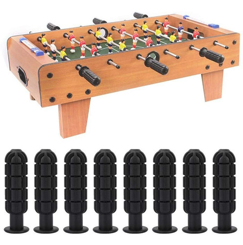 Alomejor 8pcs Foosball Tabla Fútbol Mangos De Plástico Reemp