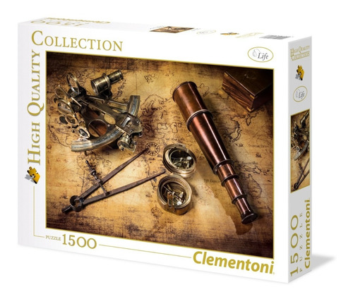 Puzzle Course To The Treasure 1500 Piezas Clementoni Nuevo