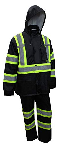 Chaqueta, Rk Safety Tbk66 Clase 3 Traje De Lluvia, Chaqueta,