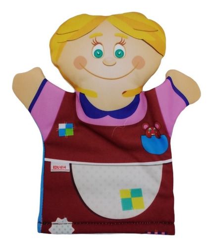 Imagen 3 de 6 de Titeres De Mano X1 Personajes Varios Dramatizacion Educando