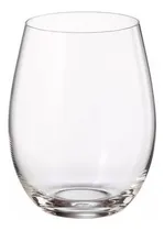 Comprar Vaso Copa Sin Tallo Pie 560ml X2 Cristal Bohemia