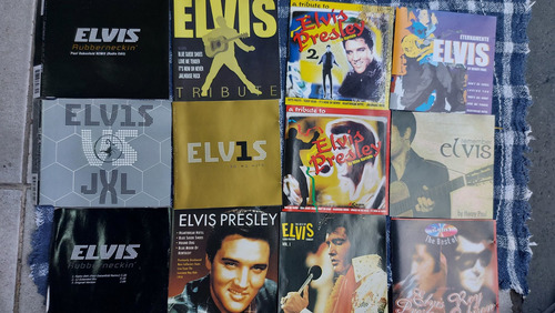 Cd Elvis Presley _ Coleção Com 12 Cds _ 3 Singles & 9 Cds 