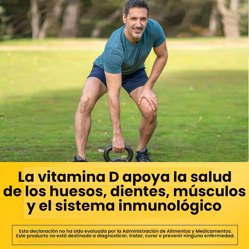 Vitamina D3 Y Vitamina K2 30 Cáps Blandas Nature Made