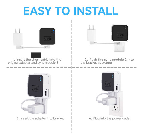Soporte De Pared Para Blink Sync Module 2 Soporte De Montaje
