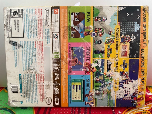 Super Mario Maker (caja Carton Lastimada) - Nintendo Wiiu