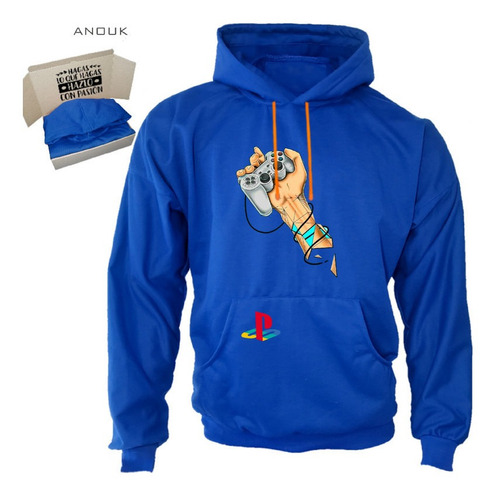 Imagen 5 de 10 de Buzo Hoodie Personalizable Saco Play Station Gamer Unisex