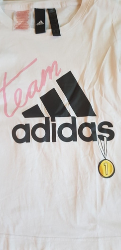 Remera adidas Niña Talle 9/10 Teams