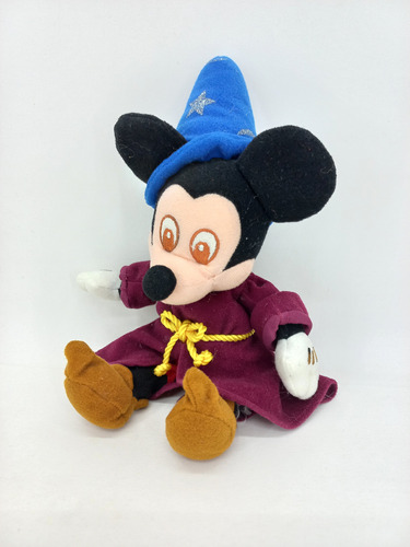 Peluche Raton Mickey Mouse Mago 20 Cm De Uso