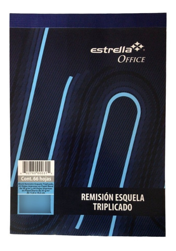 5 Block Nota De Remisión Esquela Triplicado 66 Hojas C/u