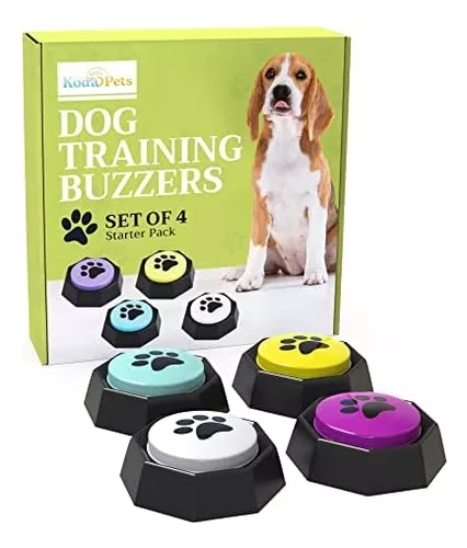 KLAPIA Juguete para Perros y Gatos/Enseña a Hablar a tu Perro/Botones Perro  Comunicación/Pulsadores de Entrenamiento de Mascotas/Accesorios para Perros  y Cachorros/Grabadora de Voz 30 SG/Buzzers : : Productos para  mascotas