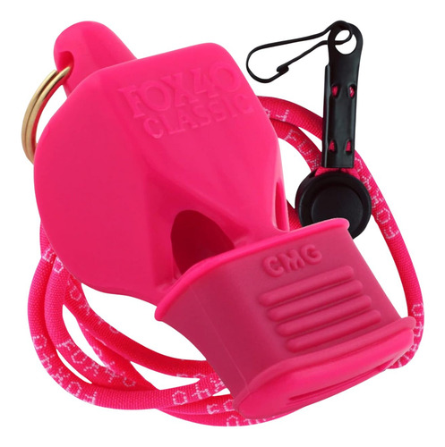 Silbato De Seguridad Fox 40 Classic Cmg Pealess 115 Db Rosa