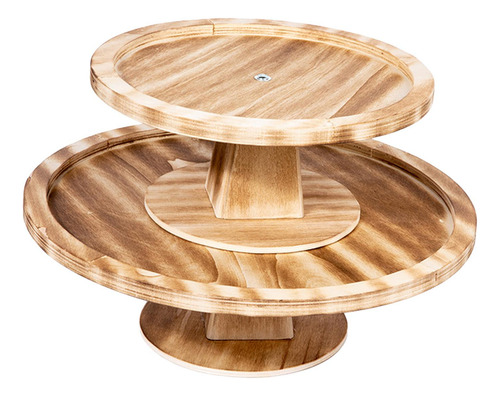 Soporte Para Magdalenas De 2 Niveles, Plato De Macarrón,