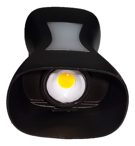 3 Pack Lampara De Pared 8w Reloj De Arena Exterior Interior Color Reloj De Arena Negro Luz Calida 3500k
