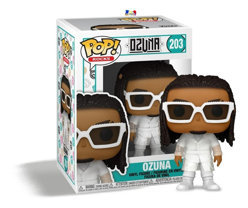 Ozuna Monotonia Traje Blanco Regeton Funko Pop Musica Cf