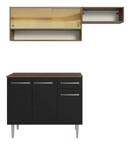 Cocina Integral Completa Modular Madesa Emilly 165cm Mn 02