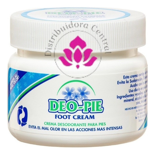  Crema Desodorante Deo-pie Florigan® 100grs