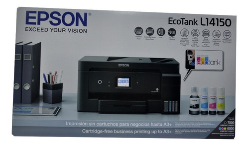 Impresora Tinta Continua Tabloide A3 Epson L14150 Red Wifi