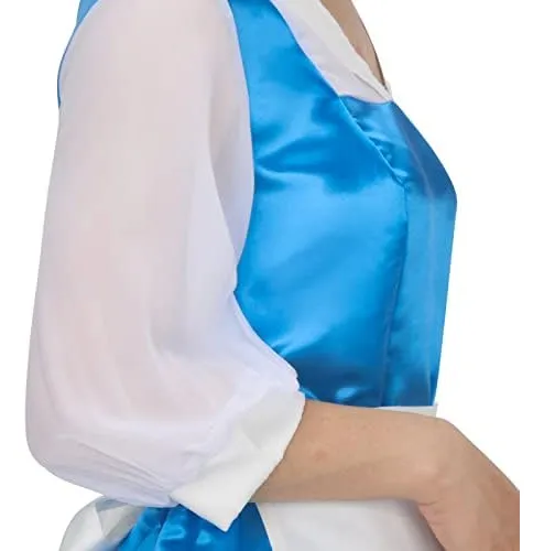 Disfraz De Bella Para Adultos, Disfraz De Sirvienta, Vestido
