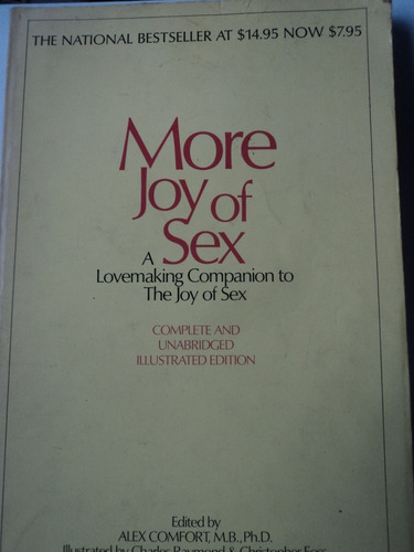 More Joy Of A Sex. Alex Comfort. Libro Usado