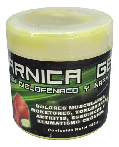 Pomada Árnica Con Diclofenaco Y Naproxeno Articular Muscular