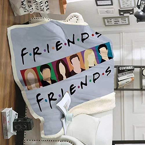 Friends Manta Tv Show Home Fuzzy Fleece Christmas Throw...