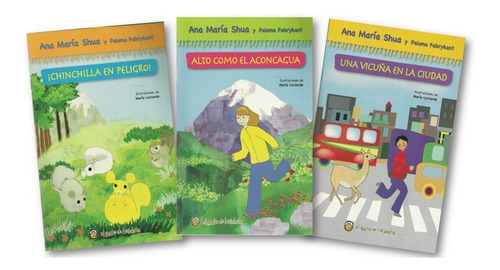 ** 3 Libros Col Cuentos De Los Andes ** Ana Maria Shua