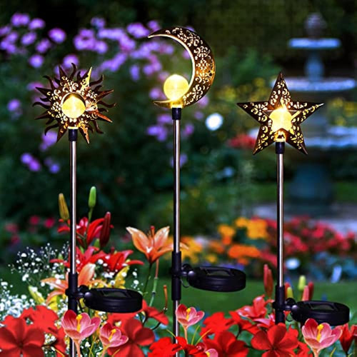Luces Solares Decorativas Para Jardín, Impermeables, Led